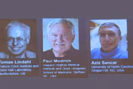 Nobel Hóa học 2015 tôn vinh nghiên cứu về ADN