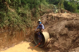 Những điểm "nóng" mất nước sẽ được cung cấp bằng xe stec miễn phí