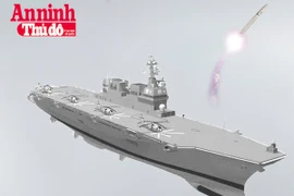 [Infographic] JDS Ise DDH-182-Khu trục mang trực thăng của Nhật