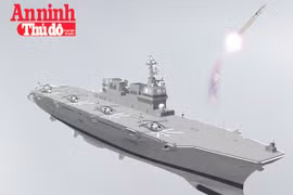 [Infographic] JDS Ise DDH-182-Khu trục mang trực thăng của Nhật