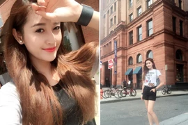 Những khoảnh khắc đáng yêu của Á hậu Huyền My trên đất Mỹ