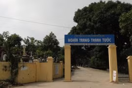 Ngừng hung táng tại Nghĩa trang Thanh Tước