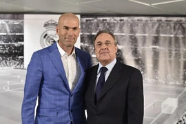 Real trình làng Zidane trên cương vị mới