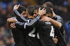 Hủy diệt Crystal Palace 3-0, Chelsea khởi đầu hoàn hảo trong năm 2016