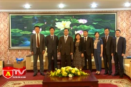 Đoàn Đại sứ quán Nhật Bản chào xã giao và làm việc với Giám đốc CATP Hà Nội