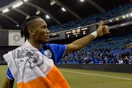 Drogba mang lại tin vui cho giới hâm mộ Chelsea