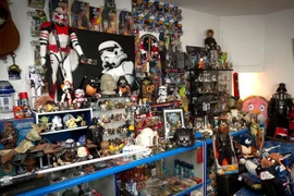 Sưu tập 20.000 vật dụng liên quan tới Star Wars