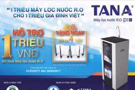 Một triệu máy lọc nước R.O cho một triệu gia đình Việt