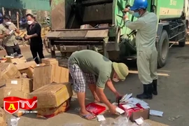 Tiêu hủy hàng nghìn sản phẩm hàng hóa nhập lậu, giả mạo nhãn hiệu