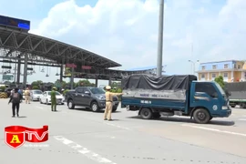 Lực lượng CSGT vững vàng trên trận tuyến phòng chống dịch Covid