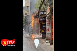 Mất an toàn phòng cháy từ hệ thống dây điện trên đường phố
