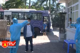 Diễn tập đảm bảo an ninh tại khu cách ly tập trung 1.000 giường bệnh ở quận Bắc Từ Liêm