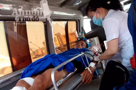 Cứu sống một ngư dân bị đứt lìa bàn chân khi cách bờ 400 hải lý