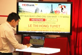 HDBank tìm ra chủ nhân của giải thưởng 01 tỷ đồng 
