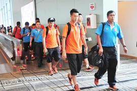 Chùm ảnh U23 Việt Nam “đổ bộ” lên Đảo quốc Sư tử