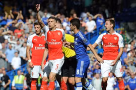 "Sao" của Arsenal bị treo giò 1 trận, phạt 10.000 bảng 