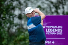 Chiêm ngưỡng các golfer huyền thoại vung gậy ở Vinpearl DIC Legends Việt Nam 2023