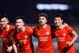 Viettel FC thắng áp đảo giải thưởng V-League tháng 8