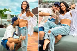 Neymar đón tin vui với bạn gái xinh đẹp