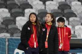 Tuyển nữ Việt Nam làm quen SVĐ độc đáo nhất World Cup 2023