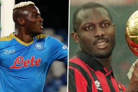 Tiền đạo Napoli đi vào lịch sử bóng đá Italia