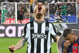 Newcastle khiến PSG nhận thất bại đậm nhất sau gần 20 năm