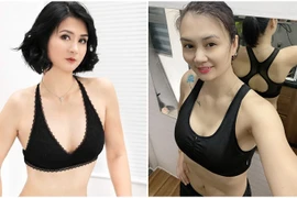 Vẻ đẹp thách thức thời gian của hoa khôi bóng chuyền Kim Huệ