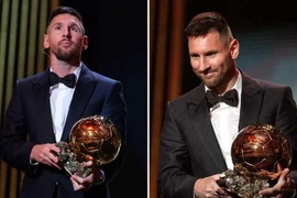 Messi lần thứ 8 giành Quả bóng vàng