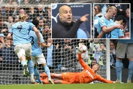 Vì sao Pep nổi cáu với Haaland ở trận thắng của Man City?