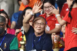 HLV Park Hang-seo chứng kiến U22 Việt Nam hòa U22 Thái Lan