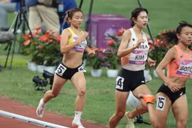 'Cô gái vàng' Nguyễn Thị Oanh chỉ về thứ 7 ở ASIAD 19