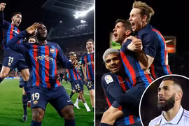 Thua ngược Barca, Real 'giương cờ trắng' ở La Liga