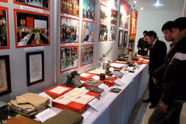 Tiếp nhận kỷ vật lịch sử CAND của các tỉnh Hà Nam - Nam Định - Thái Bình