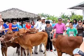 Món quà to lớn và ý nghĩa với nhóm trẻ nghèo, khuyết tật