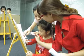 Vẽ những ô màu cảm xúc