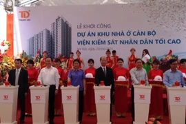 Khởi công khu nhà ở cán bộ Viện Kiểm sát nhân dân Tối cao