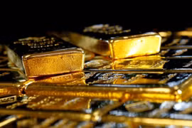 USD giảm giúp giá vàng tăng trở lại