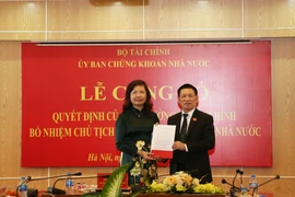 Bà Vũ Thị Chân Phương được bổ nhiệm Chủ tịch Ủy ban Chứng khoán Nhà nước