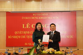 Bà Vũ Thị Chân Phương được bổ nhiệm Chủ tịch Ủy ban Chứng khoán Nhà nước