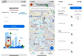 Ngành Thuế thí điểm quản lý hộ kinh doanh trên bản đồ số