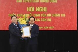 Ông Phùng Xuân Nhạ làm Phó trưởng Ban Tuyên giáo Trung ương