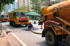 Công ty Thoát nước Hà Nội huy động toàn bộ nhân lực ứng trực ngày bầu cử