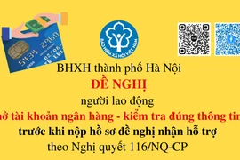 Lưu ý về tài khoản cá nhân của người được nhận hỗ trợ từ quỹ Bảo hiểm thất nghiệp