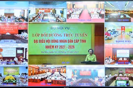 Bồi dưỡng kỹ năng hoạt động cho đại biểu HĐND cấp tỉnh nhiệm kỳ 2021-2026