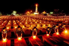 Thắp nến tri ân các anh hùng liệt sĩ bằng hình thức trực tuyến