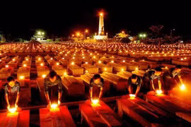 Thắp nến tri ân các anh hùng liệt sĩ bằng hình thức trực tuyến