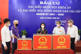 Chủ tịch Ủy ban Bầu cử TP Hà Nội kêu gọi cử tri hăng hái đi bỏ phiếu, thực hiện nghiêm 5K