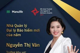 Đại lý Manulife Việt Nam được vinh danh “Nhà quản lý đại lý bảo hiểm mới của năm”