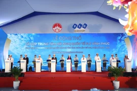 Khởi công xây dựng tổ hợp Trung tâm Hội nghị quốc tế FLC Vĩnh Phúc