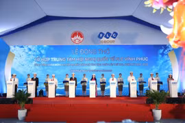 Khởi công xây dựng tổ hợp Trung tâm Hội nghị quốc tế FLC Vĩnh Phúc
